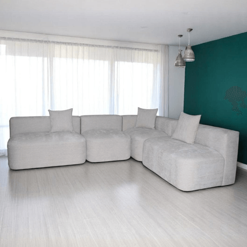 Modular Fuat 4 Piezas Tela/arena