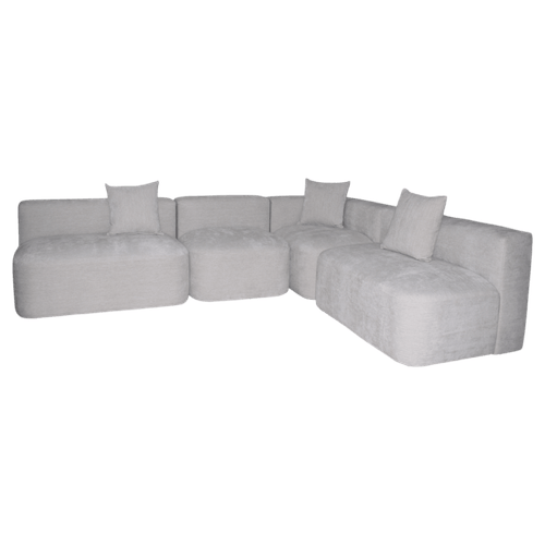 Modular Fuat 4 Piezas Tela/arena