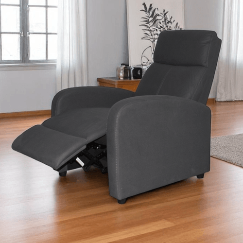 Silla Reclinable Flow Push Arm color grafito