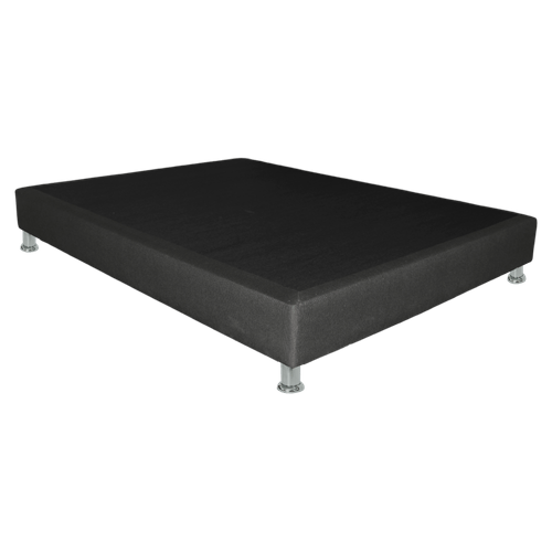 Base Cama Nova 140x190 cm en tela, gris