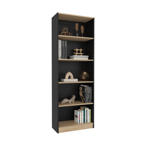 Estante Home E3 5 Espacios 180X628X29 RTA Wengue Fresno