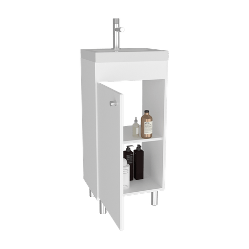 Mueble de Baño Rivera  84x40x32 RTA Blanco Mqz ZF
