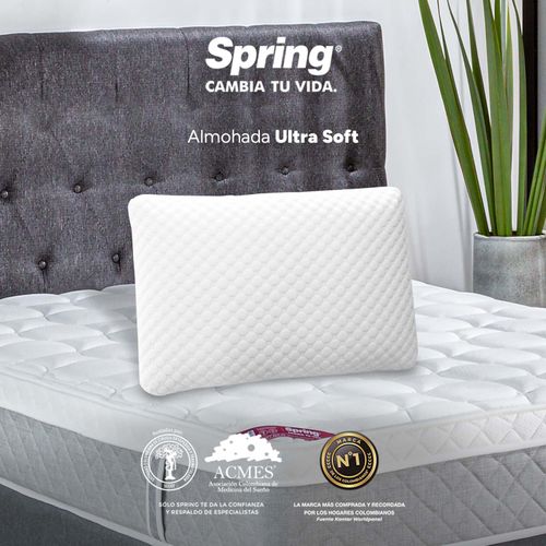 Almohada  Spring Ultra Soft 63x42x17 cm