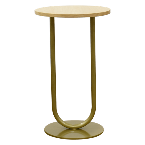 Mesa Auxiliar Obi Pata Hierro Dorado/nat