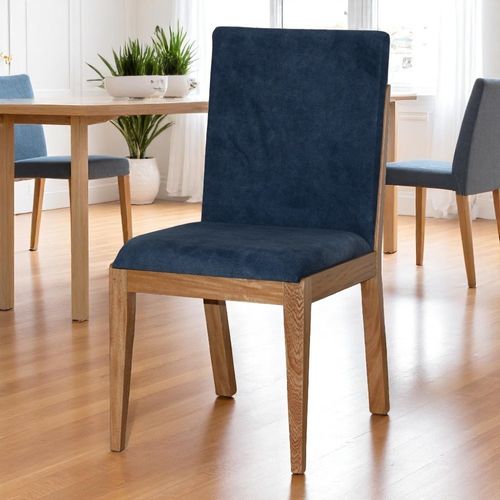 Silla Comed Amiens Tela/azul P/nat