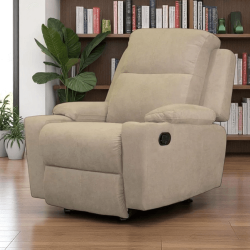 Silla Reclinable Marsella en Tela, Camel