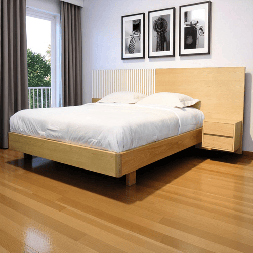 Cama 160 Londres Natural/bco