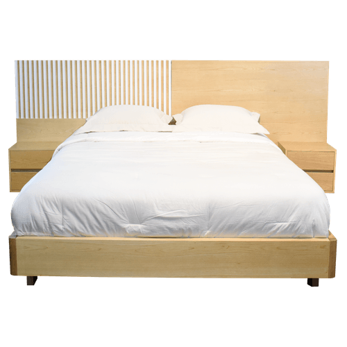 Cama 160 Londres Natural/bco