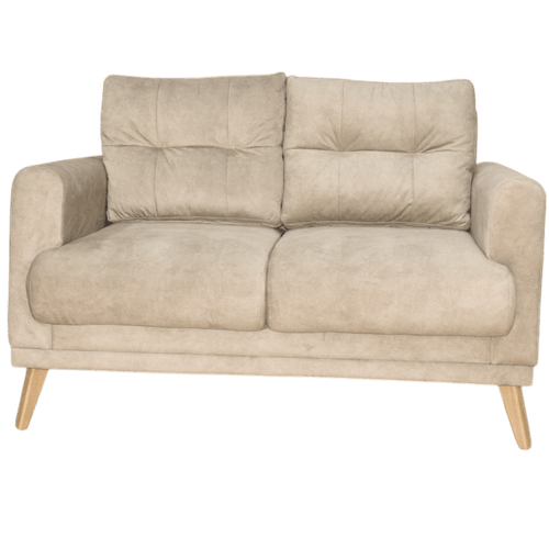 Sofa Almere 2 puestos en tela, beige