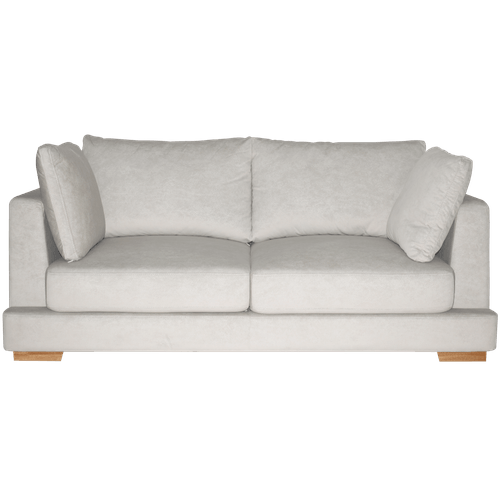 Sofa Selim 3 puestos en tela, beige