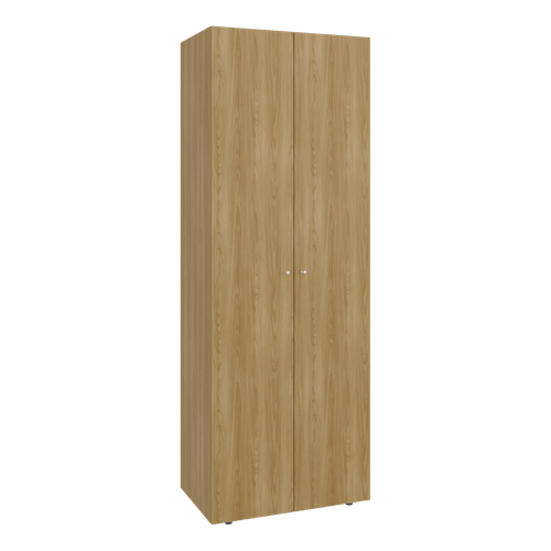 Closet 2 Puertas E1 Tuhogar 170X60X40 RTA  Fresno Blanco