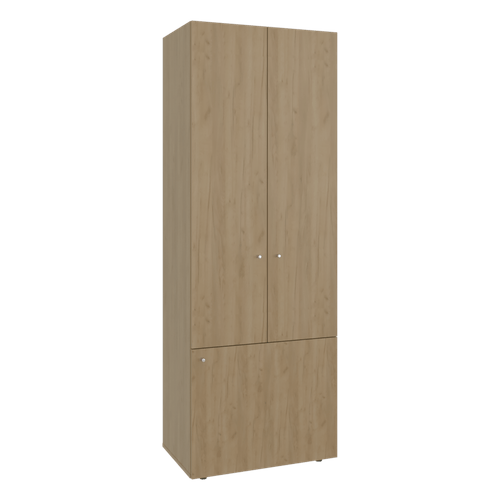 Closet 3 Puertas Tuhogar 170X60X40 RTA Fresno Blanco ZF