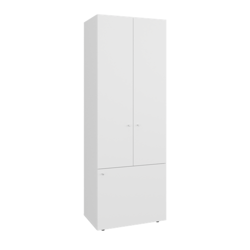 Closet 3 Puertas Tuhogar 170X60X40 RTA Blanco ZF