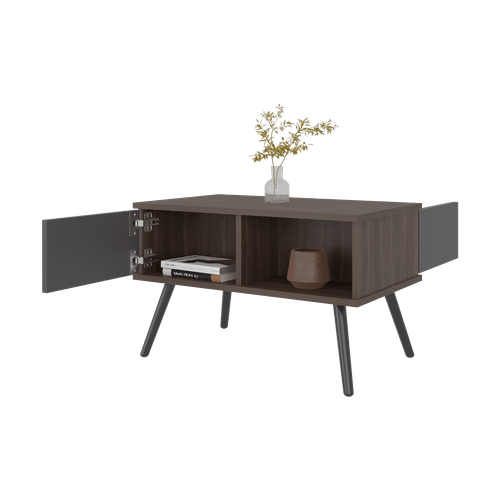Mesa de Centro Zurich 40X63X40 RTA Milan Plomo