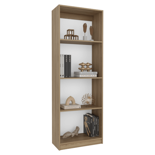 Estante Home E1 4 Espacios 180X62X29 RTA Fresno Blanco ZF