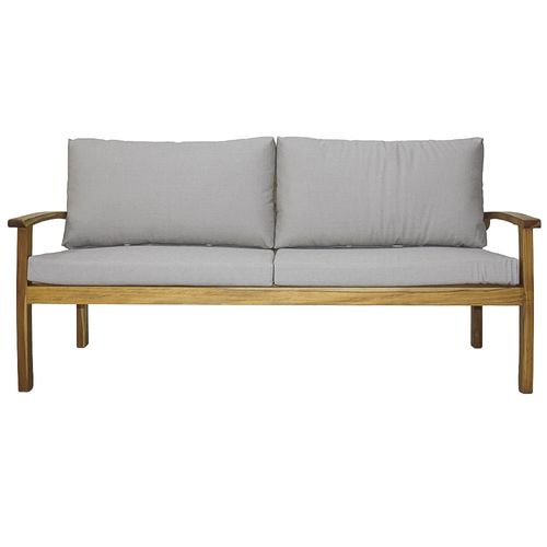 Sofa Arka 3 puestos en sintetico, arena