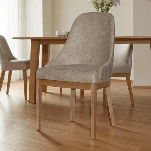 Silla de De Comedor Oporto Pata Natural/tel