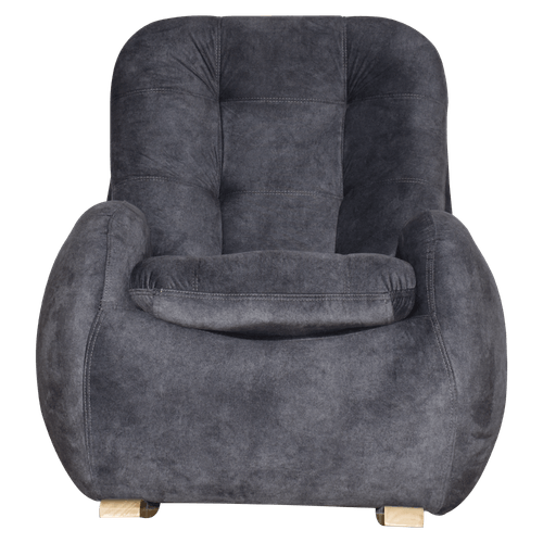 Silla Mecedora Kinder Tela/plomo