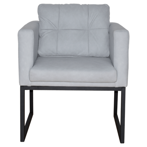 Silla Dtva Bora P/hierro Tela/plata