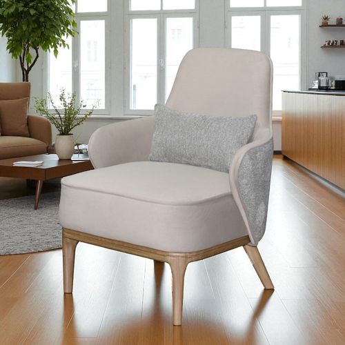 Silla  Decorativa Terik Pata Nat/taupe