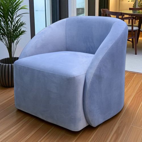 Silla Giratoria Butan Tela/azul