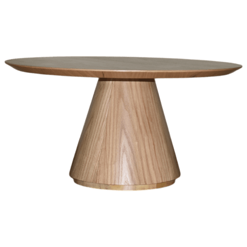 Mesa Centro Zuri 80 Cm Plana/natural