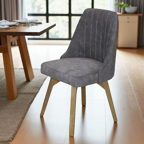Silla Comed Lukas Tela/Gris.Cl P/Nat