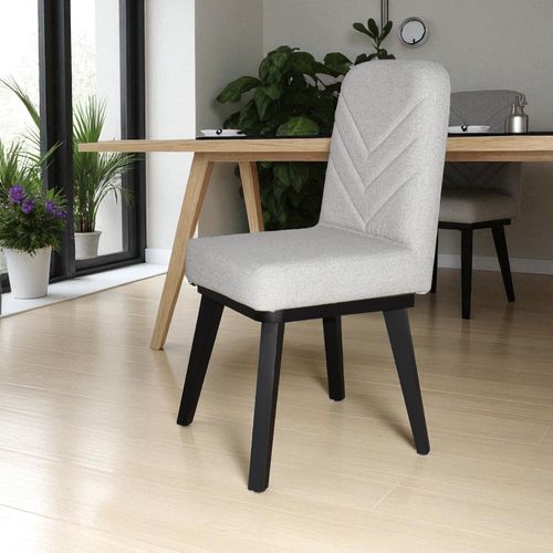 Silla de Comedor Ediz P/neg Sint/marfil