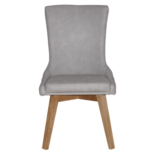 Silla de Comedor Candan Pata/Madera Tela/Pl