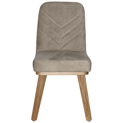Silla de Comedor Ediz P/nat Tela/beige
