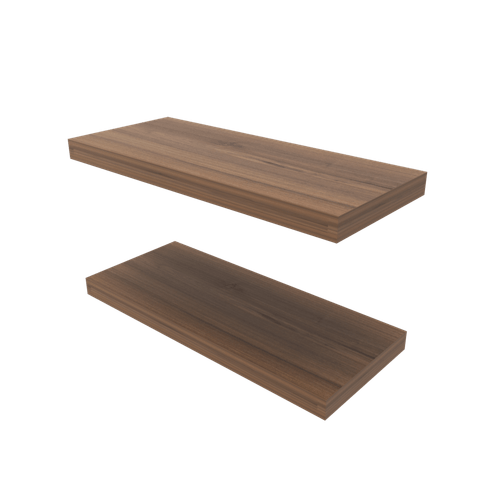 Repisa Flotante 3X80X25 RTA Café Espresso X2 Und ZF