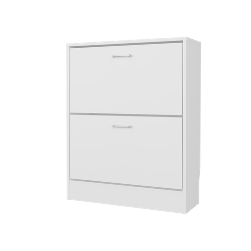 Zapatero Inola 2 Puertas 80X63X24 RTA Blanco ZF
