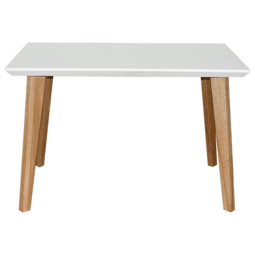 Mesa de Comedor Life 120x80x80 Tapa/blanco