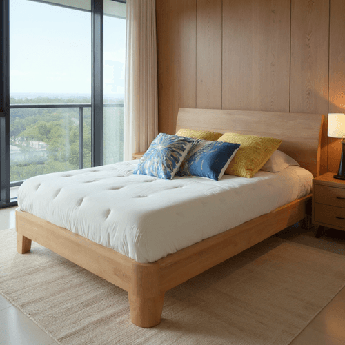 Cama 160 Oval Natural