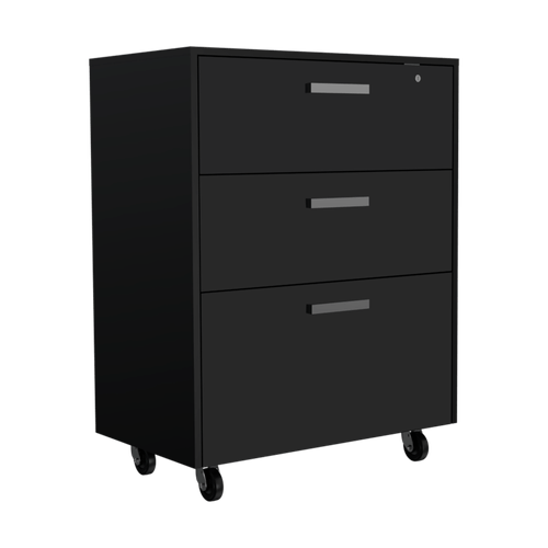 Gabinete Bajo 3 Cajones 90X70X40 RTA Wengue ZF