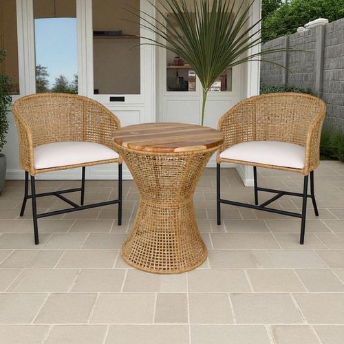 Mesa Auxiliar Wira Madera Teka/natural