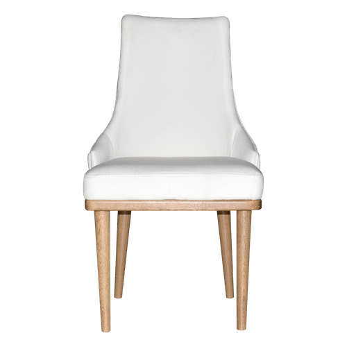 Silla de Comedor Enver Pata Nat //blanco