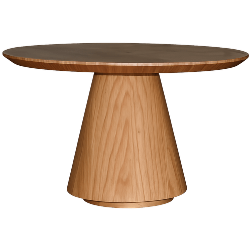 Mesa Centro Zuri 60 Cm Plana/natural