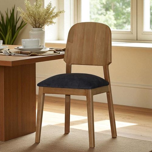 Silla de Comedor Ahmed madera, grafito