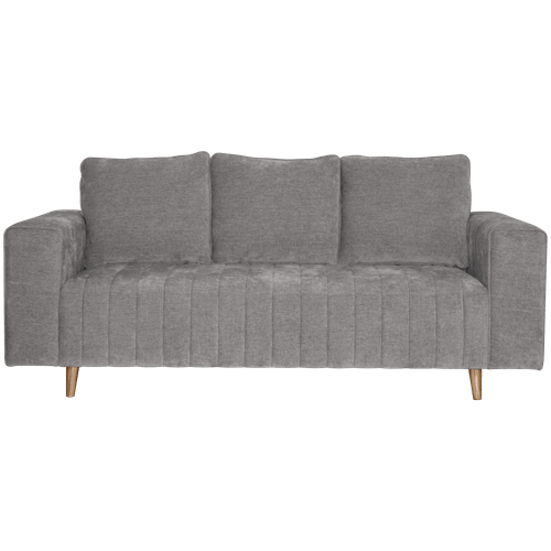 Sofá New York 3 puestos en tela, taupé