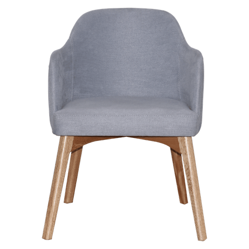 Silla de Comedor Folk Tela /gris