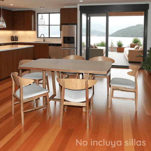 Mesa Comedor 6 Pts Acra/natural