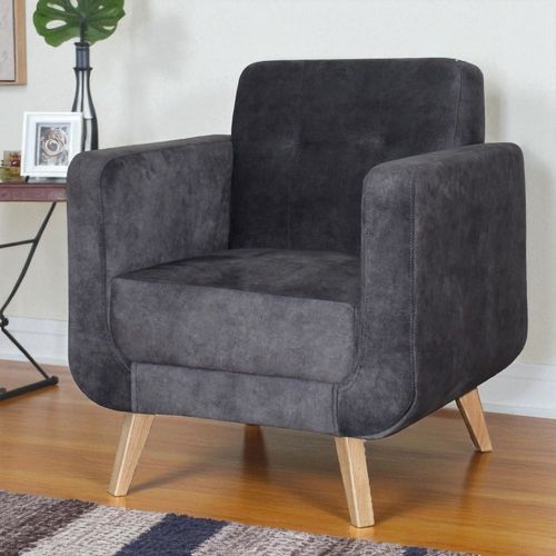 Silla Decorativa Kinda Tela/grafito