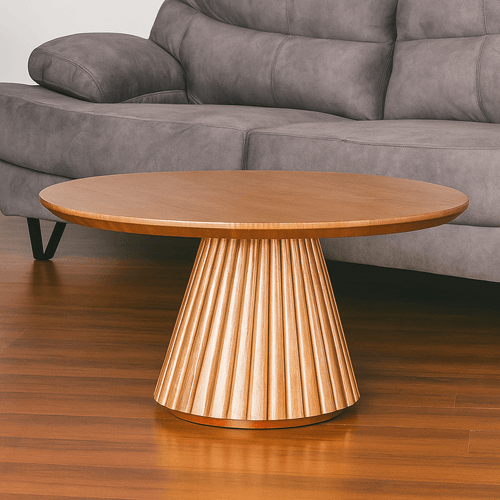 Mesa Centro Zuri  100 Cms Listones/natur