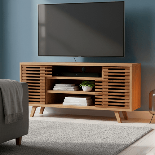 Mueble Para Tv 140 Tera/natural