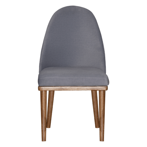 Silla de Comedor Tunkay Pata Natural/grafit