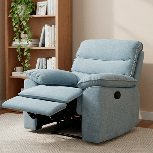Silla Reclinable Collins, azul
