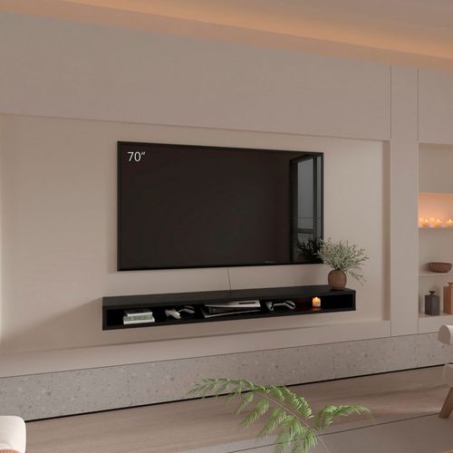 Rack para Tv Flotante Luft 15X180X29 RTA Wengue