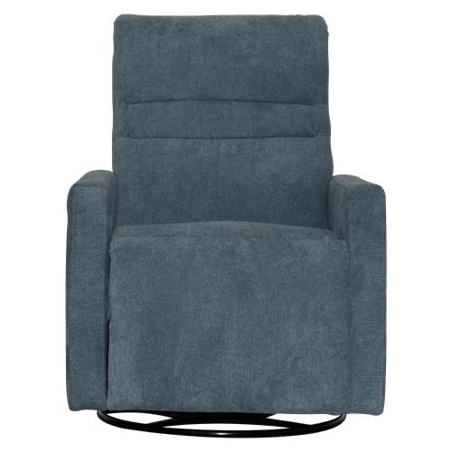 Silla Reclinable giratoria Indigo, azul