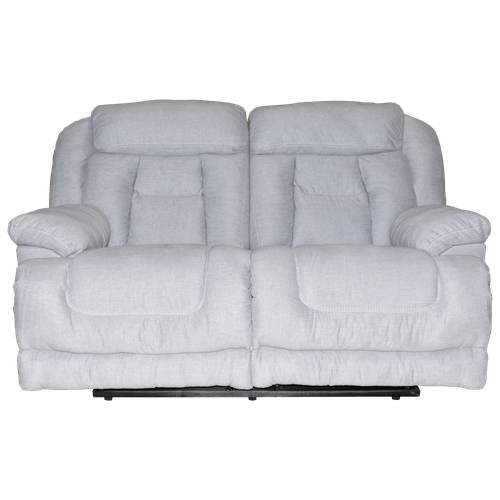 Sofá Reclinable Milán 2 puestos en tela Gris